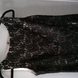 Ann Taylor lace evening dress
